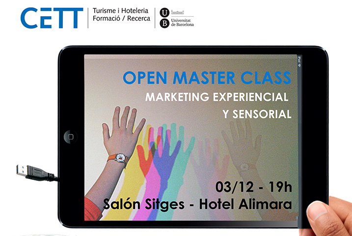 Fotografía de: Open Master Class: Marketing Experiencial y Sensorial | CETT